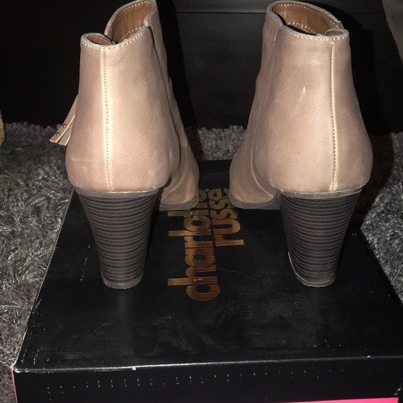 Taupe Booties - Picture 5 of 6